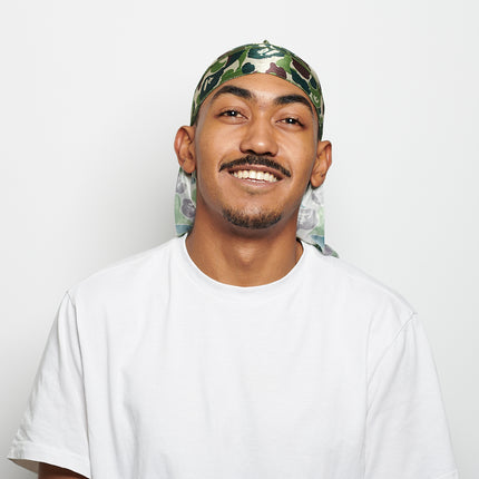 Durag en Satin Vert