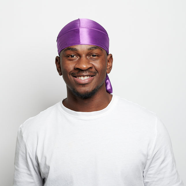 Durag en Satin Violet