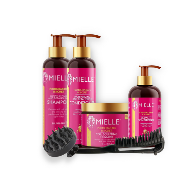 Conjunto de cabelo de Mielle x Mansa