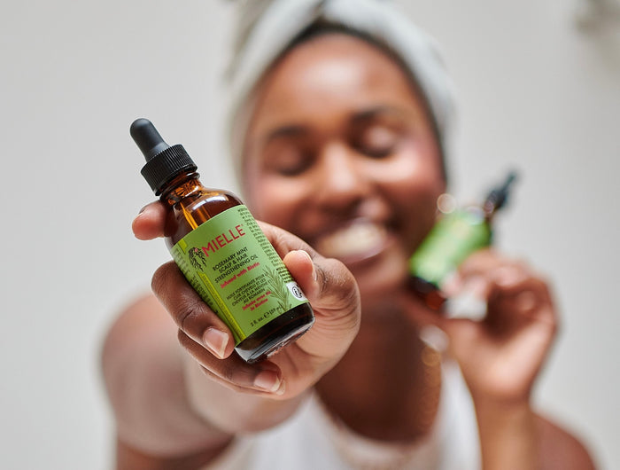 Huile Capillaire Rosemary Mint Oil - Mielle