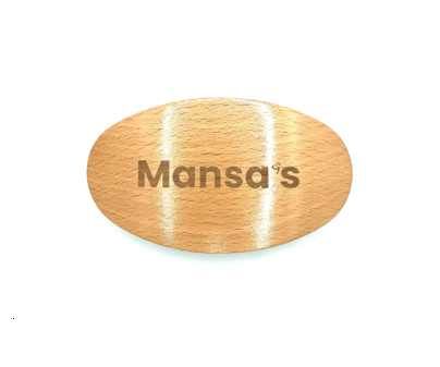 Escova de madeira curvada para 360 Waves