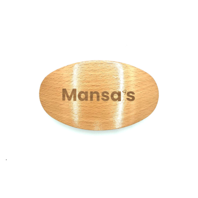 Escova de madeira curvada para 360 Waves