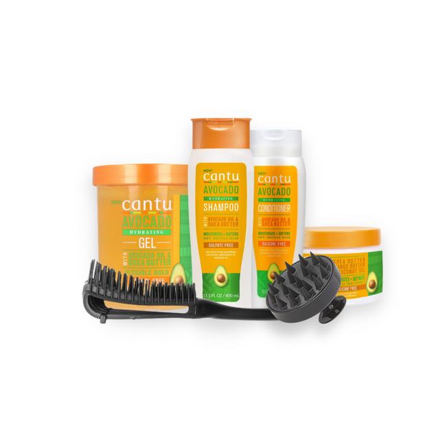 Cantu Avocado x Mansa's Hair Set