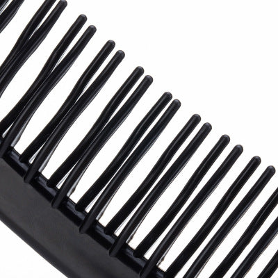 Peigne à double rangés pour cheveux bouclés frisés ondulés lisses