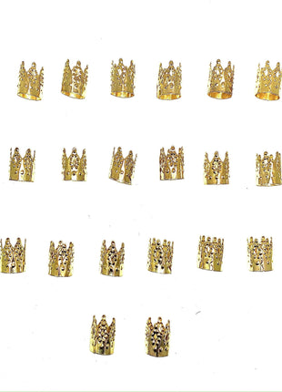 20 “Crown” Jewelry for Braids/Dreadlocks