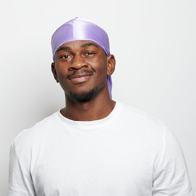 Durag en Soie violet 