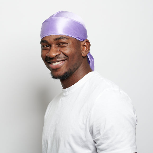 Durag en Soie violet 