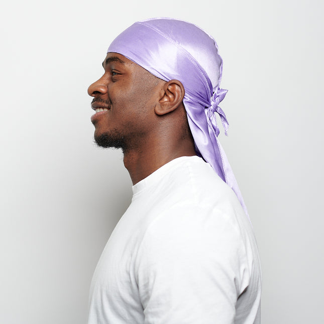 Durag en Soie violet 