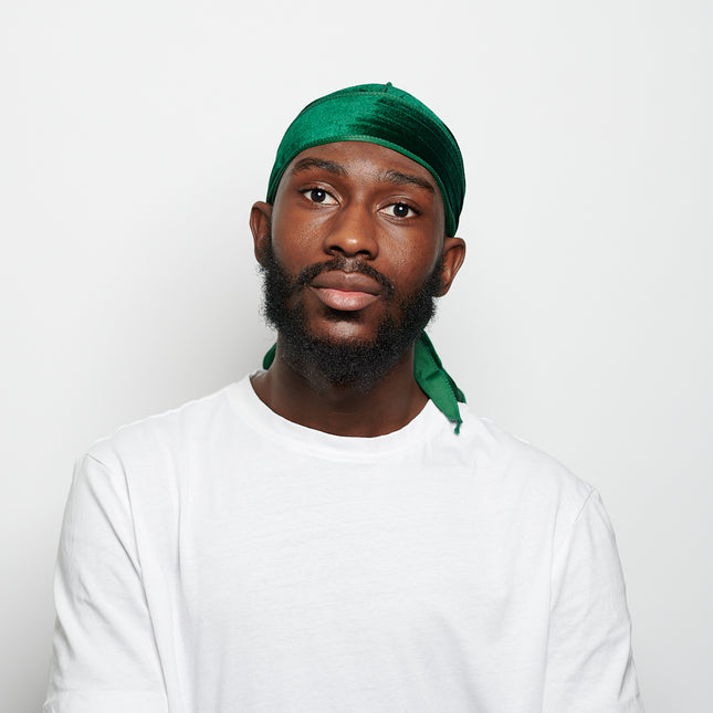 Durag en Velours Vert