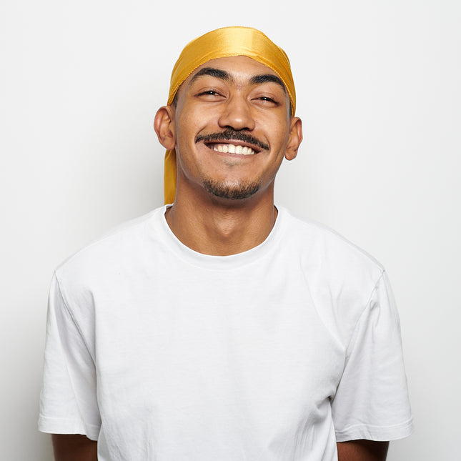 Durag en soie or