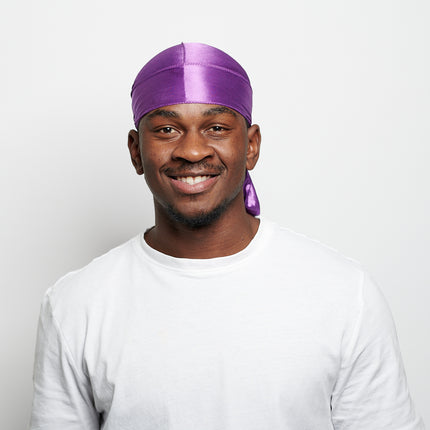 Durag en Satin Violet