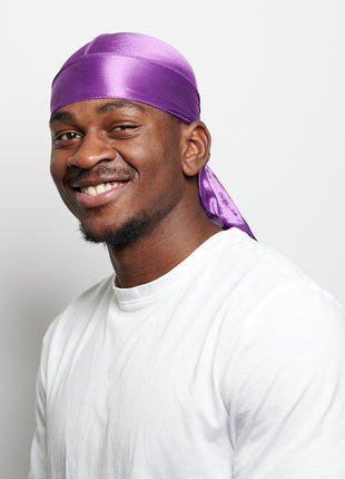 Durag en Satin Violet