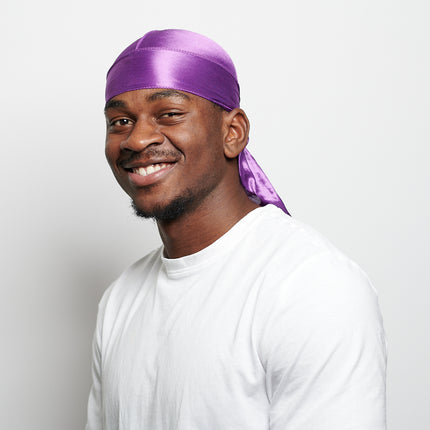 Durag en Satin Violet