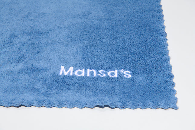 MANSA'S Serviette Microfibre Bleu