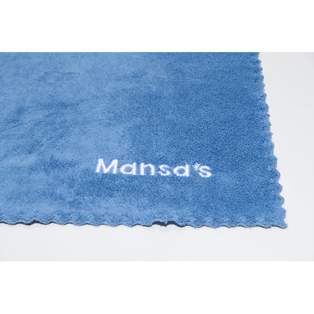 MANSA'S Serviette Microfibre Bleu