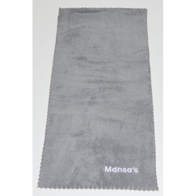 MANSA'S Serviette Microfibre Gris