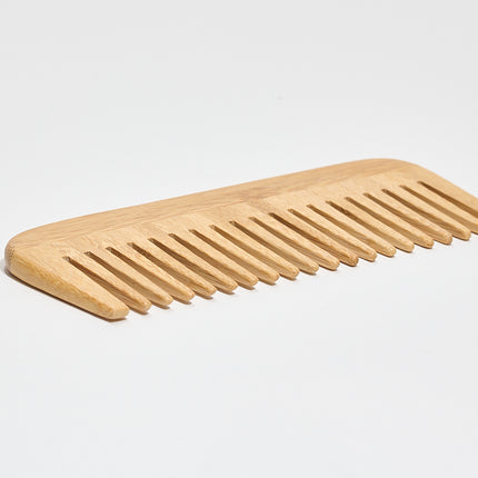 Wooden Wide Tooth Comb