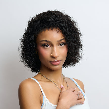 Mansa's KEZIA WIG - Water Wave Hair Wig 13*4 12A - HD Lace