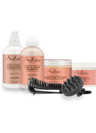 Ensemble capillaire Shea Moisture x Mansa's