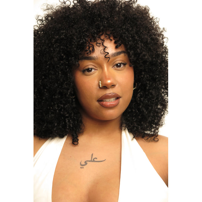 Mansa's BELLA WIG - 16" Afro Curly Hair Wig 13*4