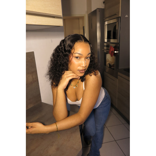 Mansa's SWIZI WIG - Deep Wave Hair Wig 13*4 12A - HD Lace