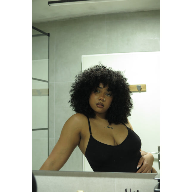 Mansa's BELLA WIG - 16" Afro Curly Hair Wig 13*4